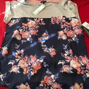 Violets and Roses shirt